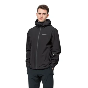 Kurtka hardshell męska Jack Wolfskin Pack & Go Shell - Odzież trekkingowa damska - miniaturka - grafika 1