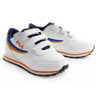 Buty dla dziewczynek - Buty dziecięce Fila Orbit Velcro Low sportowe-33 - miniaturka - grafika 1