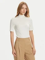 Bluzki damskie - Marc O'Polo Golf M08 2076 51177 Biały Slim Fit - miniaturka - grafika 1