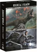 Filmy fantasy DVD - Jurassic World/ Jurassic World. Upadłe Królestwo 2xdvd - miniaturka - grafika 1