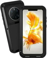 Etui i futerały do telefonów - Love Mei Etui Pancerne Powerful do Huawei Mate 50 Pro czarne - miniaturka - grafika 1