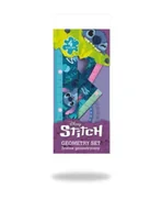 Przybory szkolne - Zestaw geometryczny Disney Core Stitch 4 elementy - PATIO - miniaturka - grafika 1