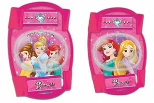 Disney dzieci Elbow Knee protectors Princess Sports, wielokolorowa, S 9037 - Ochraniacze - miniaturka - grafika 1