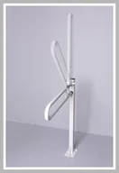 Półki łazienkowe - Uchwyt uchylny wolnostojący - miniaturka - grafika 1