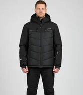 Kurtki męskie - Męska kurtka pikowana z kapturem zimowa dwukolorowa-3XL - miniaturka - grafika 1