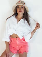 Spodenki damskie - Szorty damskie SUNYLOOK różowe Dstreet SY0362-XS - miniaturka - grafika 1