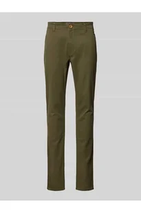 Spodnie o kroju slim fit z wpuszczanymi kieszeniami model NATAN - Blend - Spodnie męskie - miniaturka - grafika 1