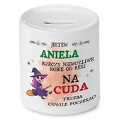 Skarbonki - Skarbonka Dla Anieli Idealny Urodziny Prezent z Nadrukiem ze Zdjęciem - miniaturka - grafika 1