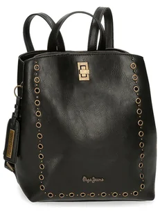 Pepe Jeans Plecak w kolorze czarnym - 25 x 30 x 8,5 cm - Plecaki - miniaturka - grafika 1