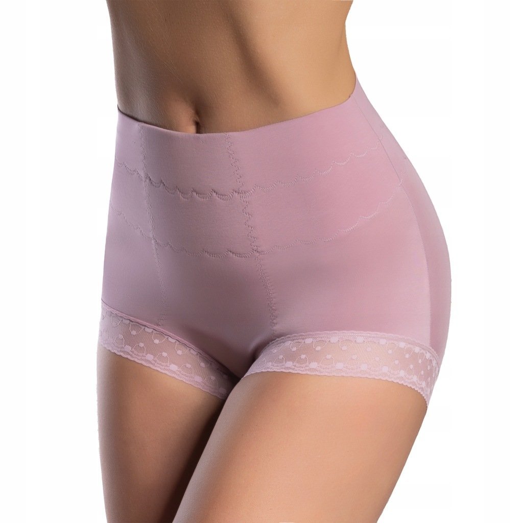 Wyszczuplające MAJTKI figi z WISKOZY korygujące WYSOKI STAN delikatne