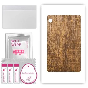 folia naklejka skórka strukturalna na TYŁ do Huawei MatePad T8 LTE Kirin - Drewno Dąb Stary - apgo SKINS - Akcesoria do tabletów i e-booków - miniaturka - grafika 1