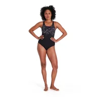 Stroje kąpielowe - Strój kąpielowy damski Speedo Hyperboom Placement - miniaturka - grafika 1