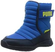 Buty dla dziewczynek - PUMA Unisex buty dziecięce Nieve WTR Ac Ps Sneaker, Przyszły niebieski - 34 EU - miniaturka - grafika 1