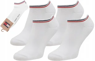 Tommy Hilfiger Skarpetki Stopki 2p Białe R.35-38 - Skarpetki męskie - miniaturka - grafika 1