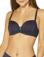 Biustonosze - Triumph biustonosz usztywniany fioletowy Azalea Florale WP rozmiar 70C - miniaturka - grafika 1