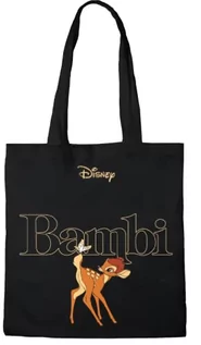 Torebki damskie - Disney TOTE BAG BAMBI", REFERENCE : BWDBAMBBBB001, CZARNY, 38 X 40 CM - grafika 1