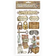Scrapbooking - NAKLEJKI 15x30 Lady Vagabond - miniaturka - grafika 1