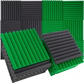 Inne akcesoria studyjne - BITMAT Pianka akustyczna kliny 50x50x5 cm na sufit i ściany idealna do przedpokoju - miniaturka - grafika 1