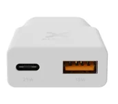 Ładowarki do telefonów - Xtorm SlimLine Go2 PD 25W Biały - miniaturka - grafika 1