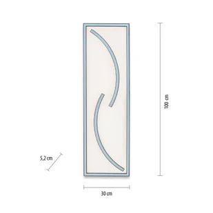 Paul Neuhaus Lampa sufitowa LED Serpent, RGBW, prostokąt - Lampy sufitowe - miniaturka - grafika 5