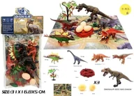 Figurki dla dzieci - Zestaw dinozaurów z jajkiem i matą - figurka - miniaturka - grafika 1