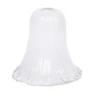 Dom i wnętrze OUTLET - Transparentny klosz, podłużne wyżłobienia K-HP-PS-066 KLOSZ (｡◕‿◕｡) - miniaturka - grafika 1