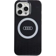 Etui i futerały do telefonów - Audi IML Big Logo MagSafe Case iPhone 13 Pro Max 6.7" czarny/black hardcase AU-IMLMIP13PM-Q5/D2-BK - miniaturka - grafika 1