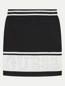 Spódnice - Guess Spódnica J4YD05 Z3GW0spó Czarny Regular Fit - miniaturka - grafika 1