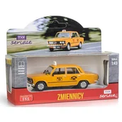Samochody i pojazdy dla dzieci - Model Fiat 125p Taxi 1313 Zmiennicy Metal Prl 1:43 - miniaturka - grafika 1