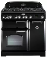 Kuchenki gazowo-elektryczne - Falcon Classic Deluxe 90 Czarny chrom - miniaturka - grafika 1
