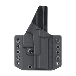 DoubleTap Gear - Kabura zewnętrzna OWB - Glock 19 - Kydex - Czarna - Odzież taktyczna i umundurowanie - miniaturka - grafika 1