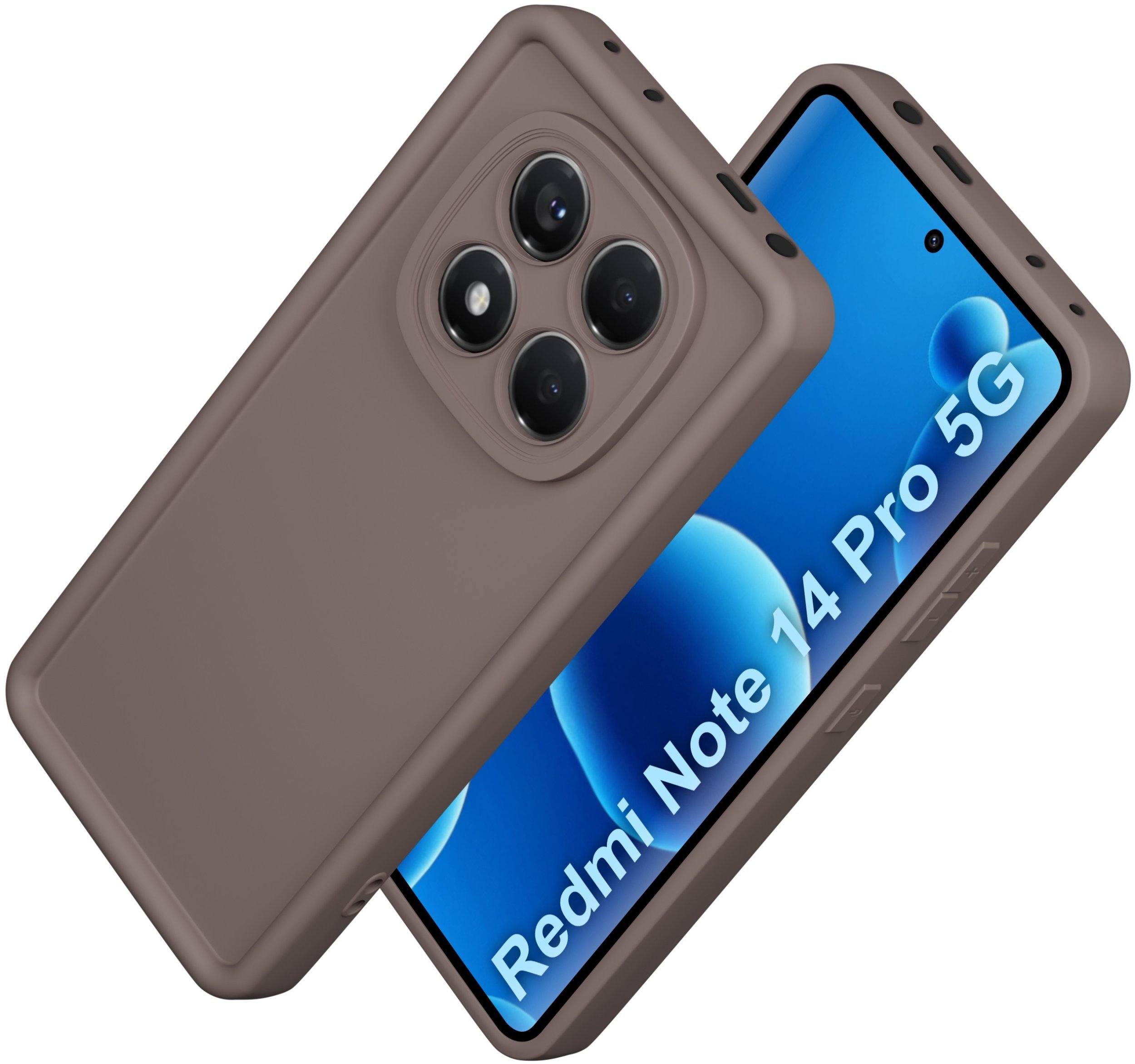 Etui do Xiaomi Redmi Note 14 Pro 5G Pro+ Plus 5G silikonowe MATOWE