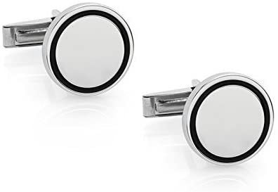 Cufflinks Nomination Men Stainless Steel Black