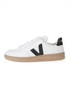 Trampki męskie - Veja Skórzane sneakersy "V 12" w kolorze biało-czarnym - miniaturka - grafika 1