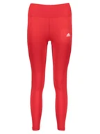 Spodnie sportowe damskie - adidas Legginsy sportowe "Aeroready" w kolorze czerwonym - miniaturka - grafika 1