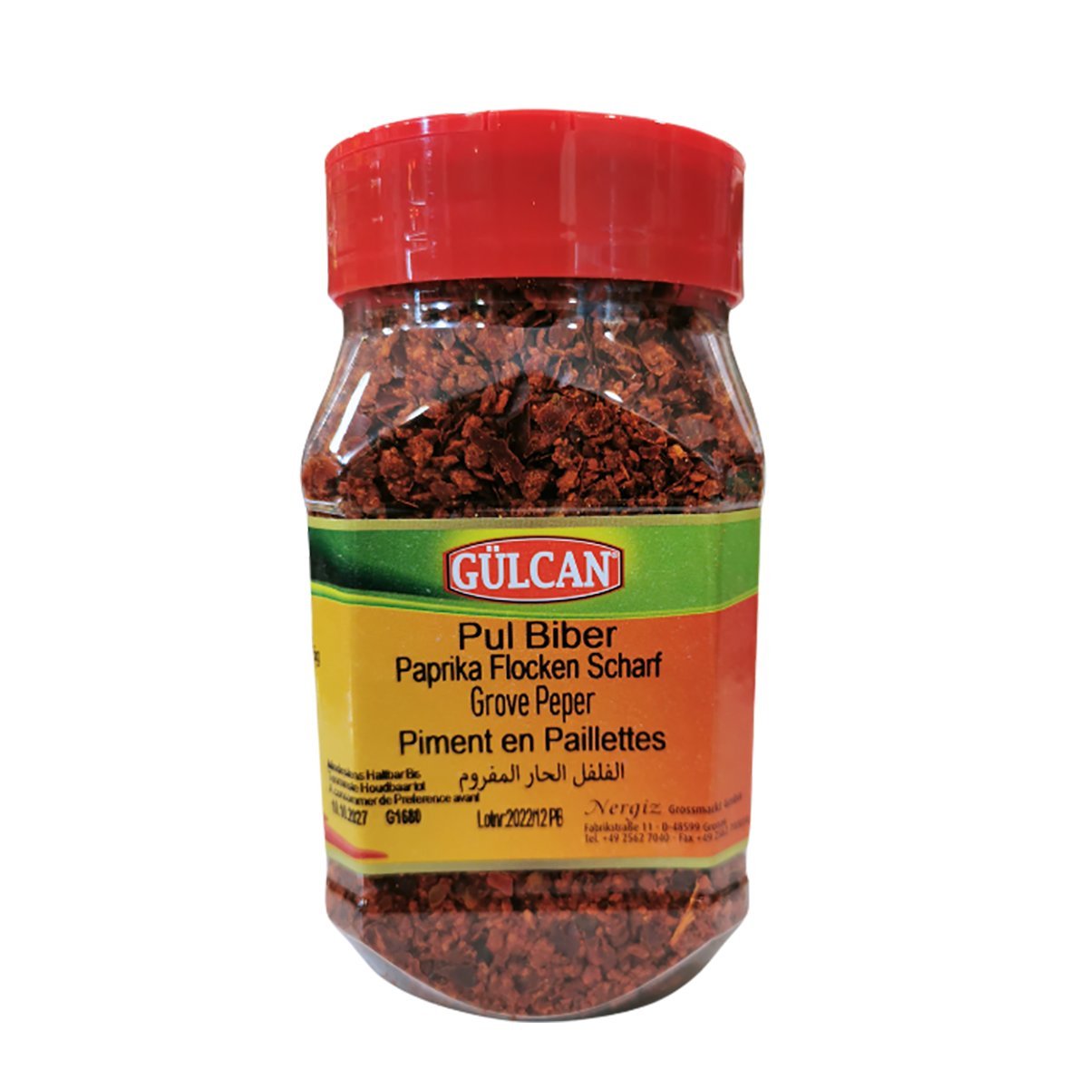 Turecka Papryka płatki ostre 180g Gulcan Pul biber