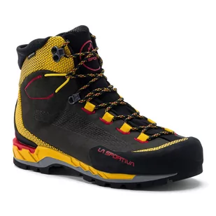 La Sportiva Trango Tech Leather GTX Buty Mężczyźni, black/yellow EU 44 2021 Buty górskie 21S999100-44 - Buty trekkingowe męskie - miniaturka - grafika 1