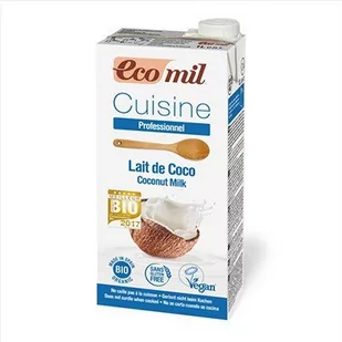 Ecomil 100Ecomil Mleczko Kokosowe 1L - EWISMIETKOK1L - Zdrowa żywność - miniaturka - grafika 1