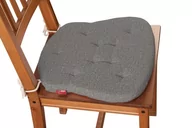 Meble modułowe i akcesoria - Dekoria Siedzisko Filip na krzesło szary 41 × 38 × 3,5 cm Edinburgh 215-115-81 - miniaturka - grafika 1
