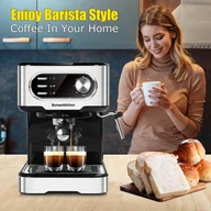 AGD OUTLET - Ekspres ciśnieniowy BONSENKITCHEN CM8008 - miniaturka - grafika 1