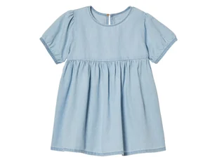 lupilu® Sukienka jeansowa dziecięca z bawełny (Niebieski, 122) - Sukienki i spódniczki dla dziewczynek - miniaturka - grafika 1