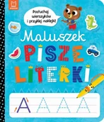 Baśnie, bajki, legendy - Maluszek pisze literki. Posłuchaj wierszyków i przyklej naklejki - Anna Podgórska - miniaturka - grafika 1