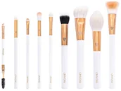 Pędzle do makijażu - Pagano Złota 9 zestaw profesjonalnych pędzli do makijażu - miniaturka - grafika 1