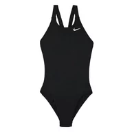Stroje kąpielowe - Nike Essential One Piece jednoczęściowy kostium kąpielowy dla dziewcząt (czarny, S) - miniaturka - grafika 1