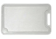 Deski do krojenia - Deska Kuchenna plastikowa Lamela 38 x 24 cm Szary - miniaturka - grafika 1