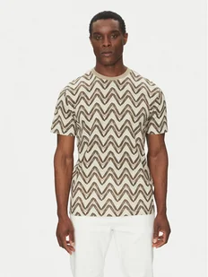 Liu Jo T-Shirt QA5161 J7734 Brązowy Regular Fit - Koszulki męskie - miniaturka - grafika 1