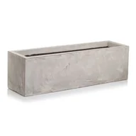 Donice - Donica Rynna brown sand 70 x 23 cm szary - miniaturka - grafika 1