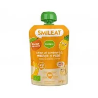 Desery dla dzieci - Smileat Mus z ekologicznymi migdałami, mango i ananasem po 9 miesiącu 100 g Bio - miniaturka - grafika 1