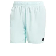 Spodenki damskie - adidas Męskie szorty do pływania Solid Clx krótka długość, S, Halo Miętowy/Czarny, S - miniaturka - grafika 1