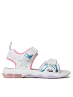 Buty dla dziewczynek - Primigi Sandały 3976011 Biały - miniaturka - grafika 1